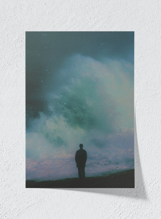 LOOKING AT SOMETHING DEEPER - Unframed
