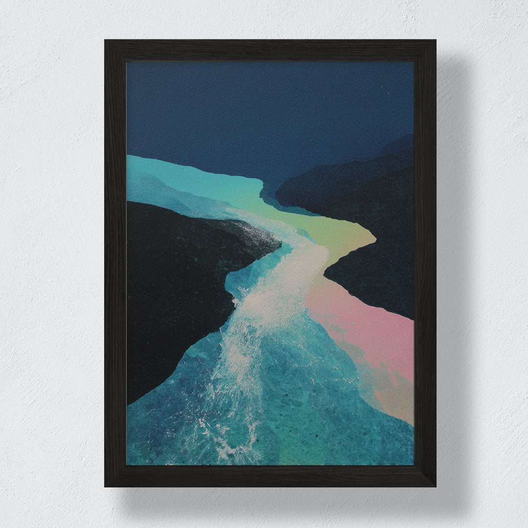 WATER TEACHING ITSELF A SHAPE