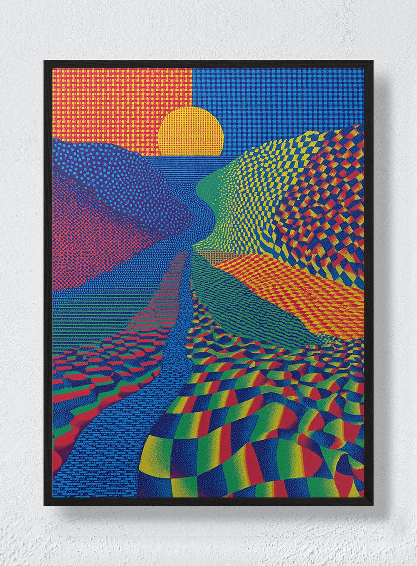 THE DAY COLOR WON - Black Frame