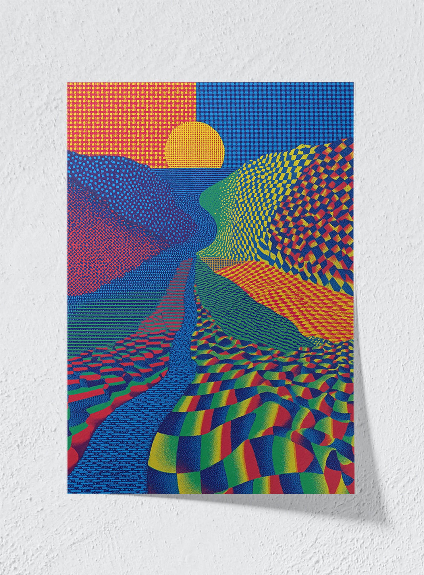 THE DAY COLOR WON - Unframed