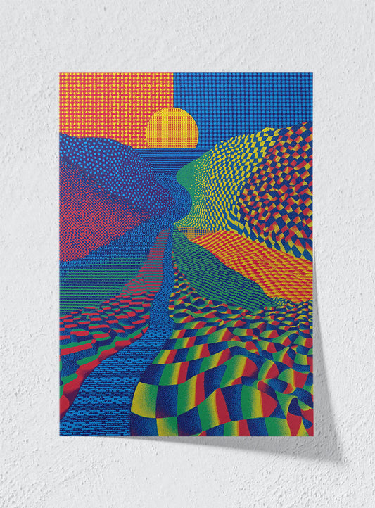 THE DAY COLOR WON - Unframed