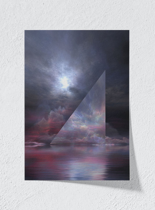 WHERE THE SKY BENDS INWARD - Unframed