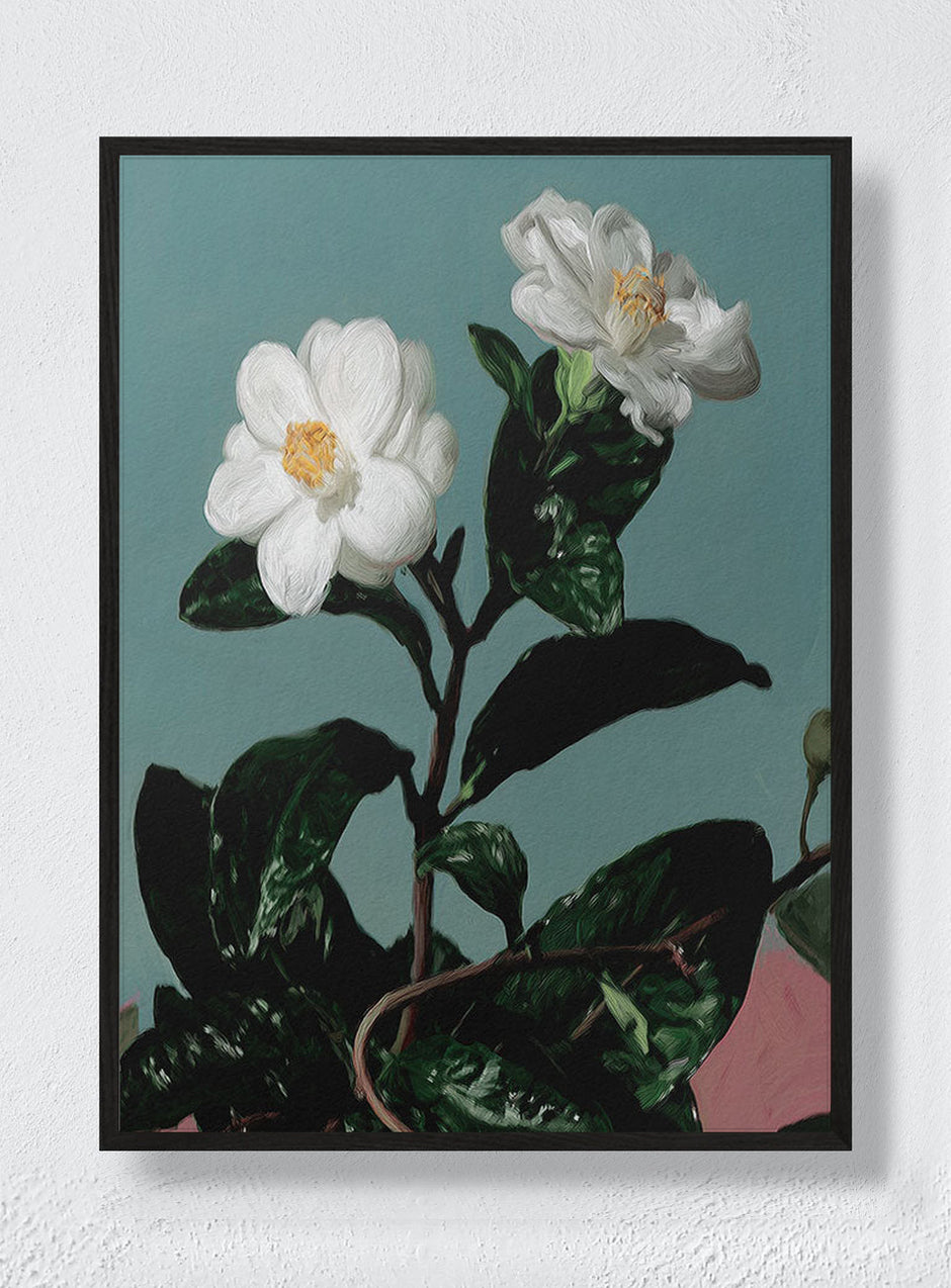 WHAT BLOOMS WITHOUT ASKING - Black Frame