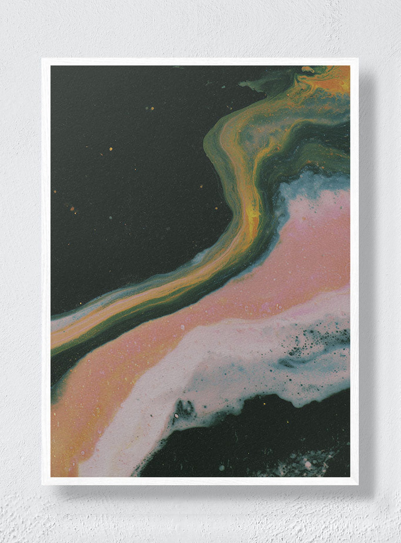 QUIET COLLISION - White Frame