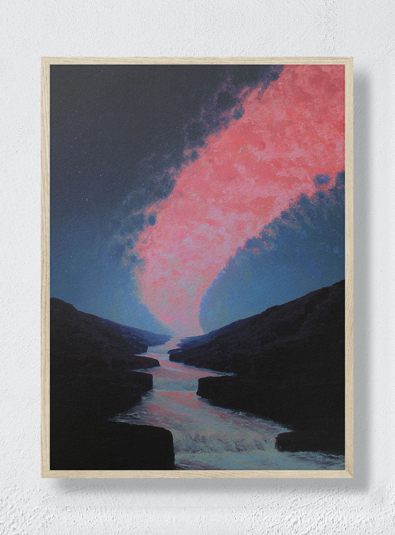 SKY BROKE OPEN - Natural Frame