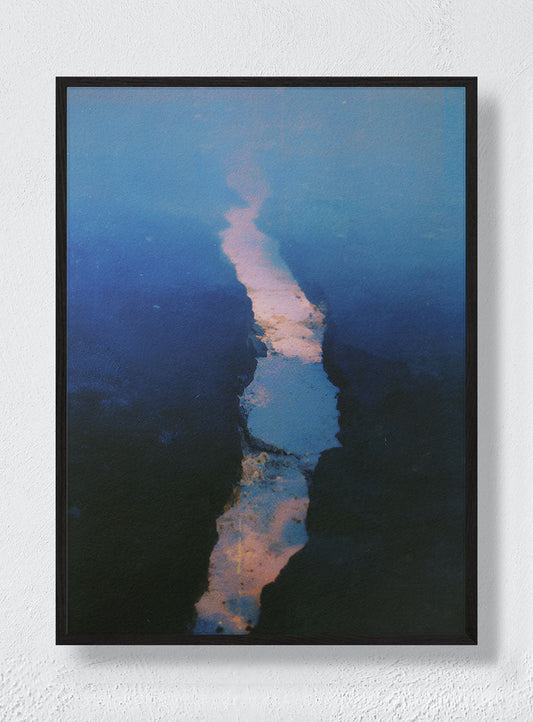A PATH MADE OF REFLECTION - Black Frame