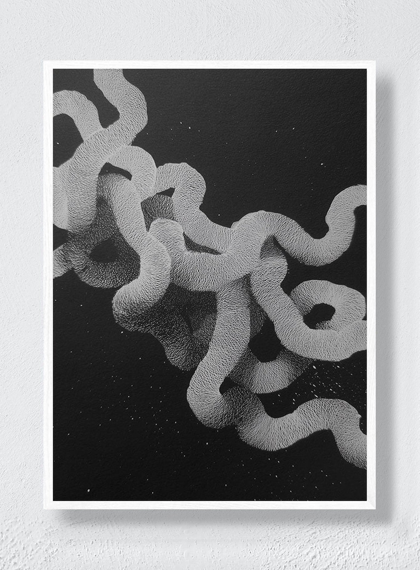 WHITE NOISE GIVEN FORM - White Frame