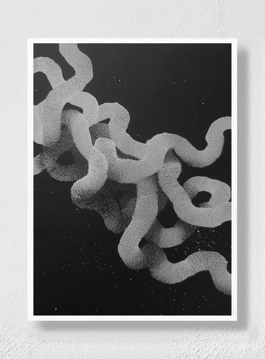 WHITE NOISE GIVEN FORM - White Frame