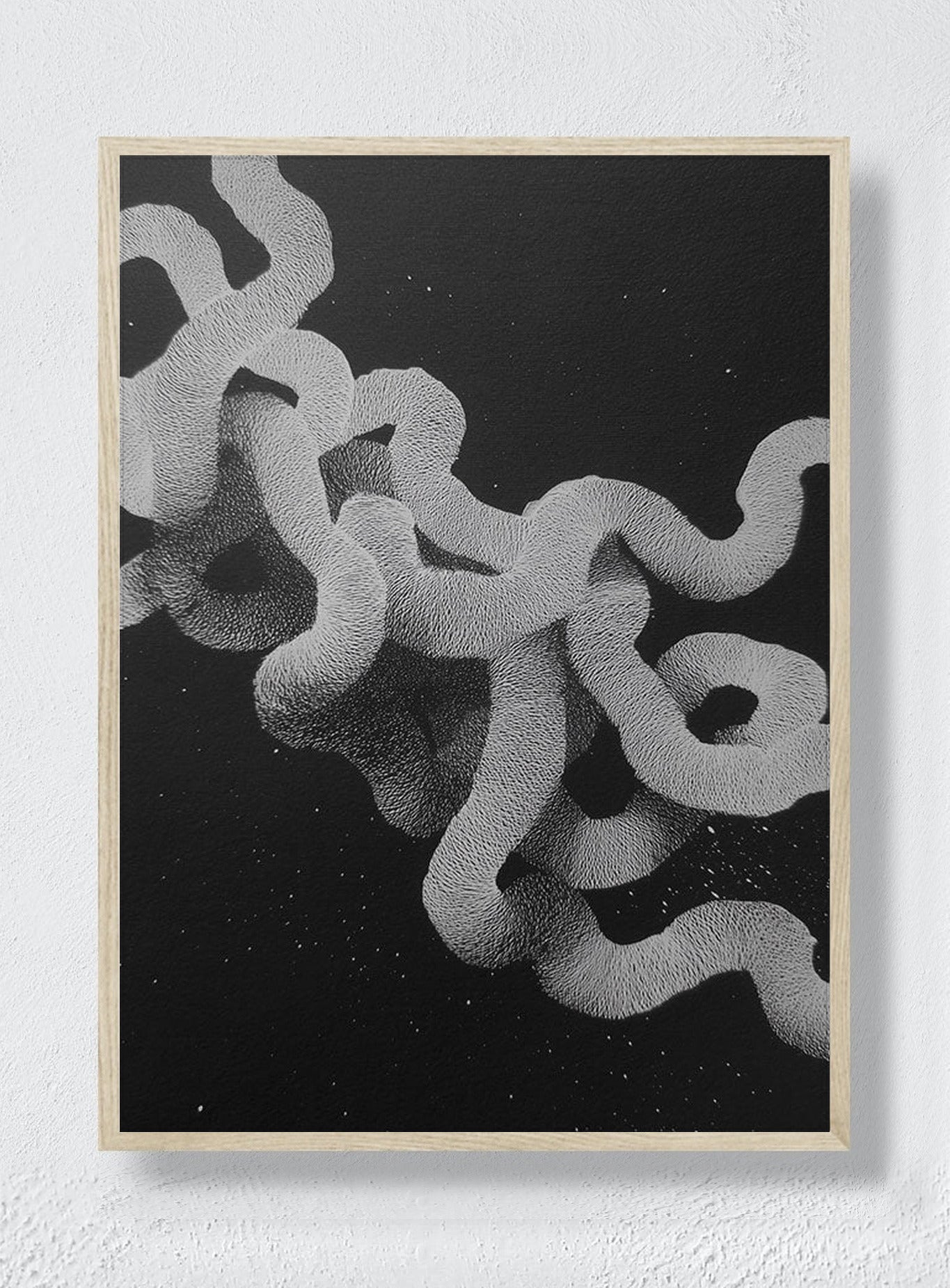 WHITE NOISE GIVEN FORM - Natural Frame