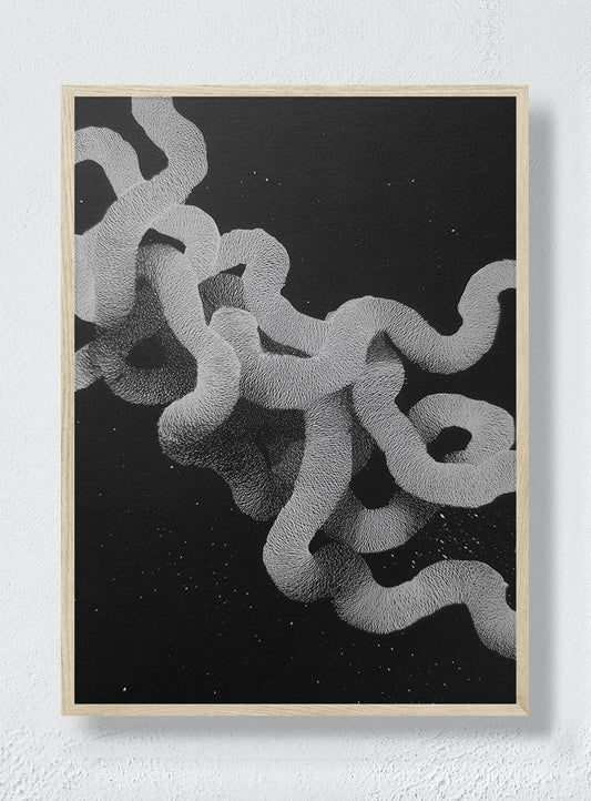 WHITE NOISE GIVEN FORM - Natural Frame