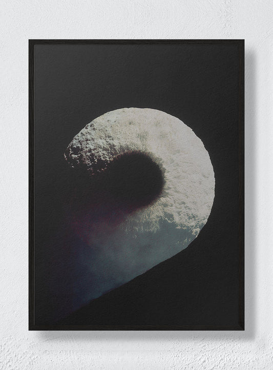 LIGHT FOLDING INWARD - Black Frame