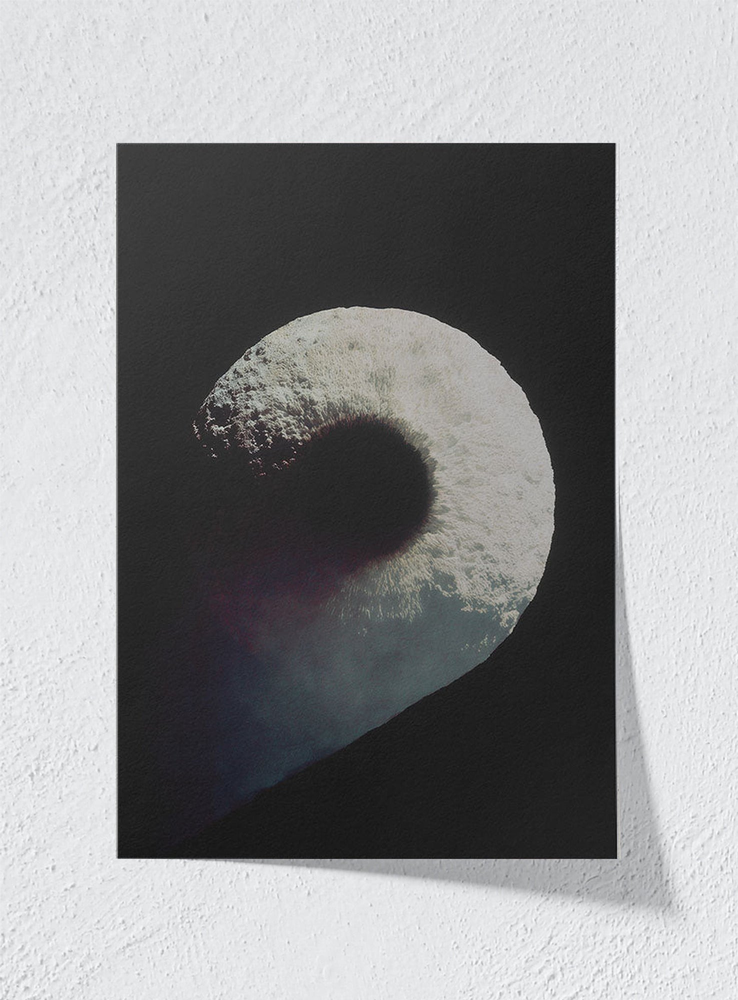 LIGHT FOLDING INWARD - Unframed