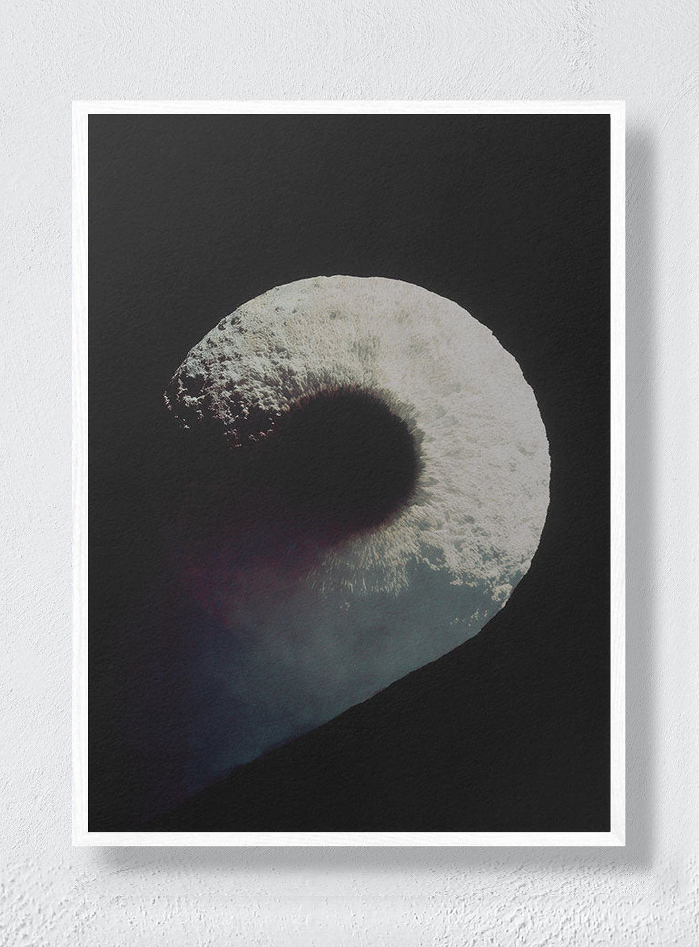 LIGHT FOLDING INWARD - White Frame