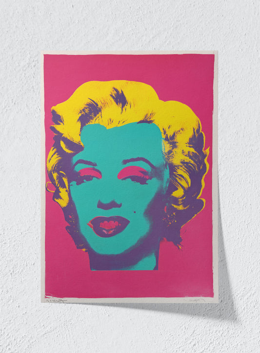 POP PORTRAITURE IN PINK - Unframed