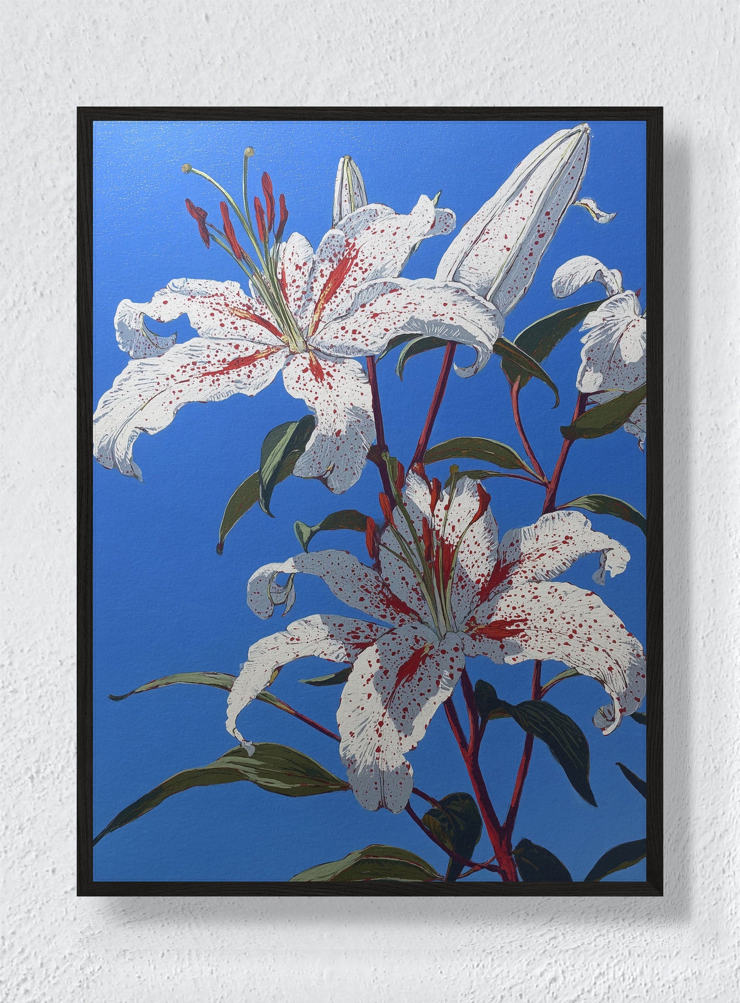 STARGAZERS IN THE SUN - Black Frame
