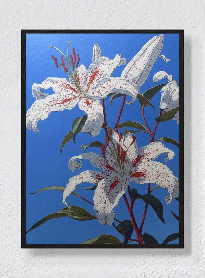 STARGAZERS IN THE SUN - Black Frame