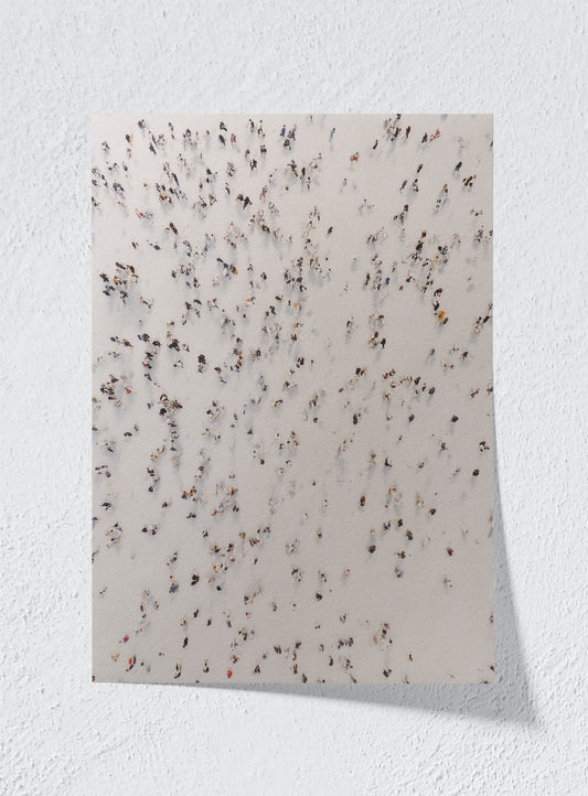 SCATTERED FOOTSTEPS - Unframed