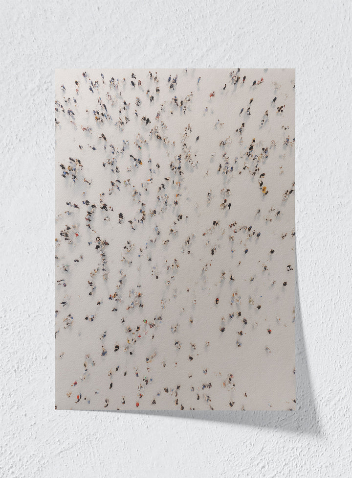 SCATTERED FOOTSTEPS - Unframed