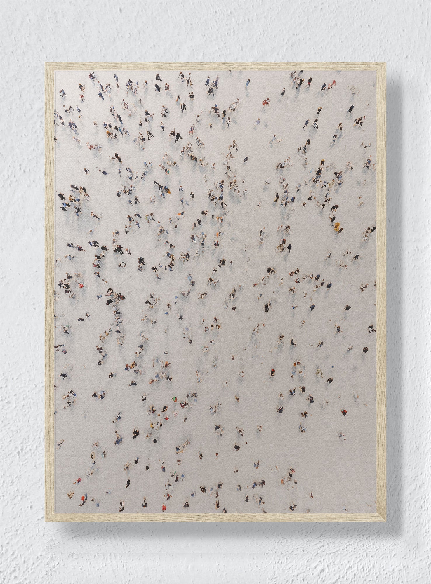 SCATTERED FOOTSTEPS - Natural Frame