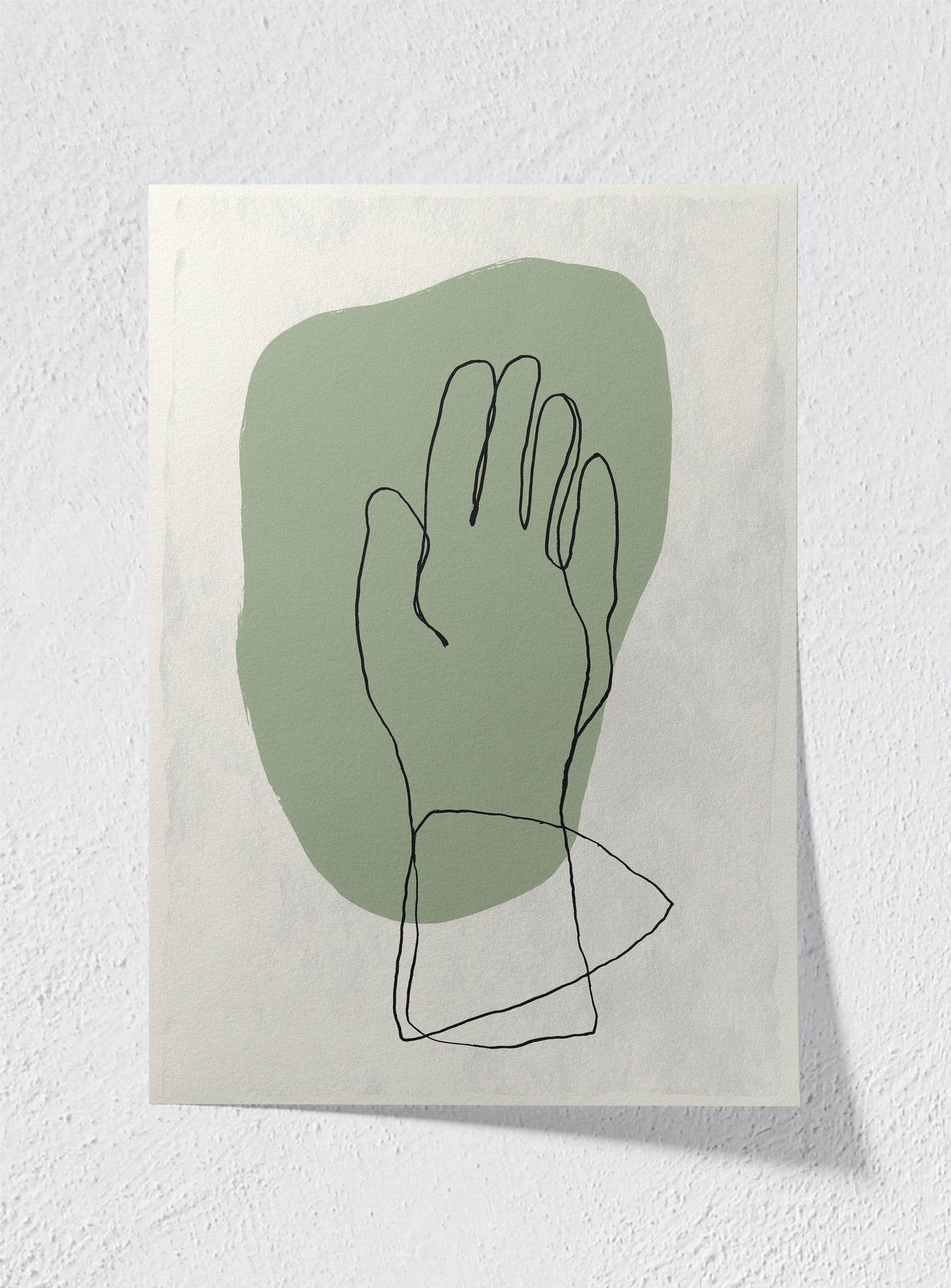 LINE AND LEAF - Unframed
