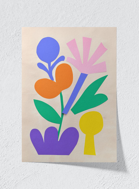 PETALS AND PIECES - Unframed