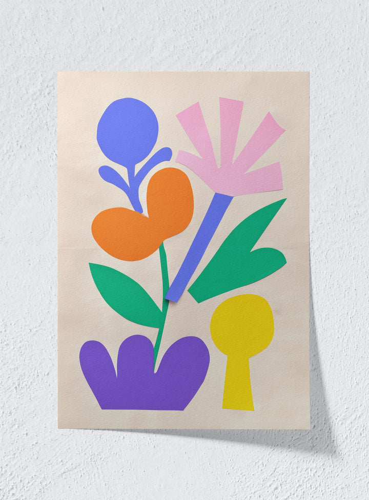 PETALS AND PIECES - Unframed
