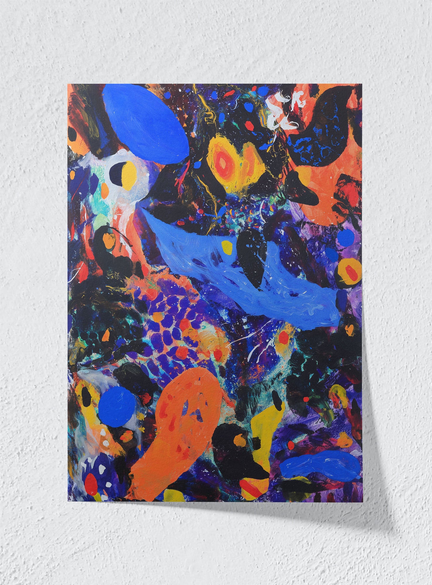 VIVID TURBULENCE - Unframed