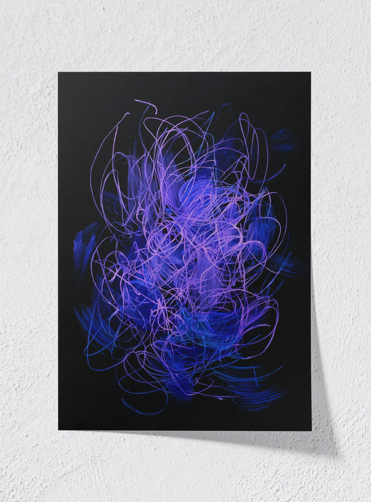 NEON NERVES - Unframed