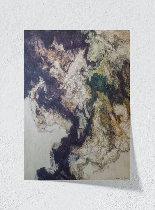 GILDED LICHEN - Unframed