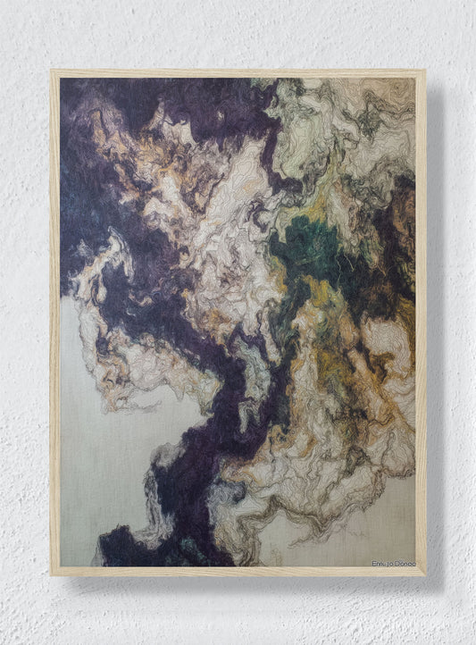 GILDED LICHEN - Natural Frame