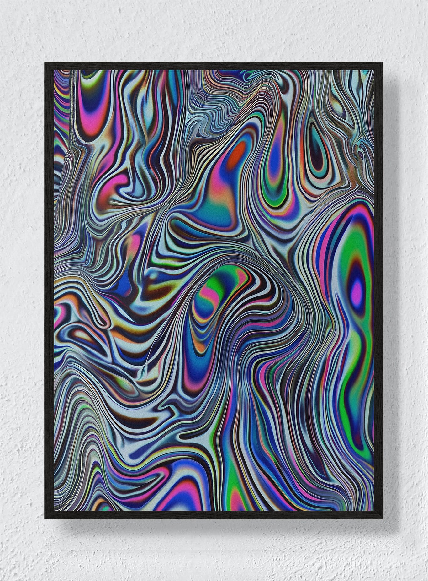 VORTEX OF HUES - Black Frame