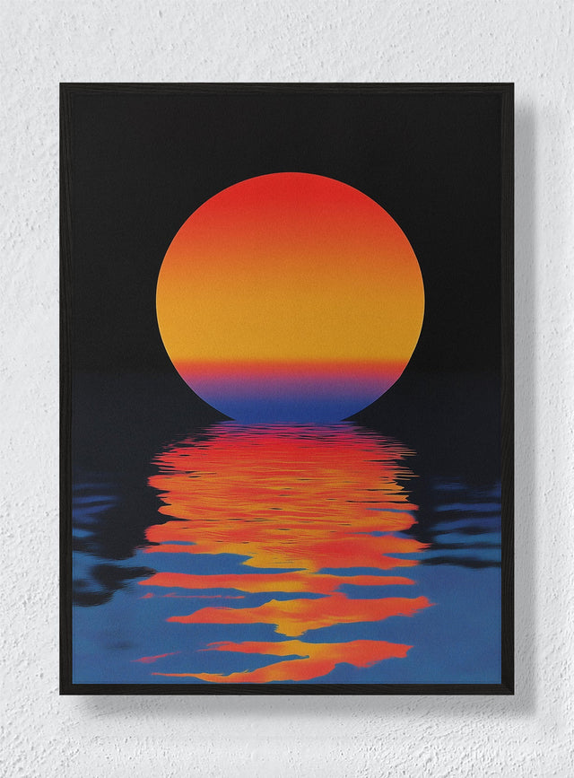 LIQUID SUN - Black Frame
