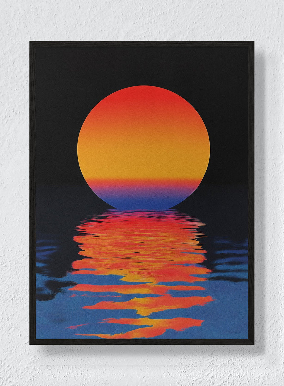 LIQUID SUN - Black Frame