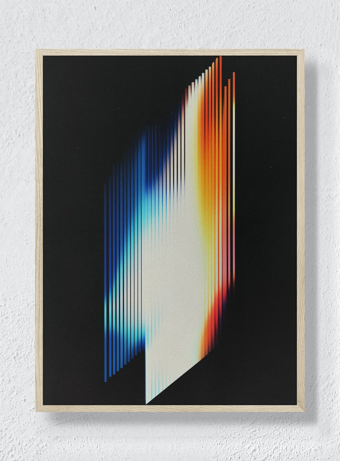 CHROMATIC PULSE - Natural Frame