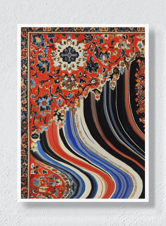 MOSAIC IN MOTION - White Frame