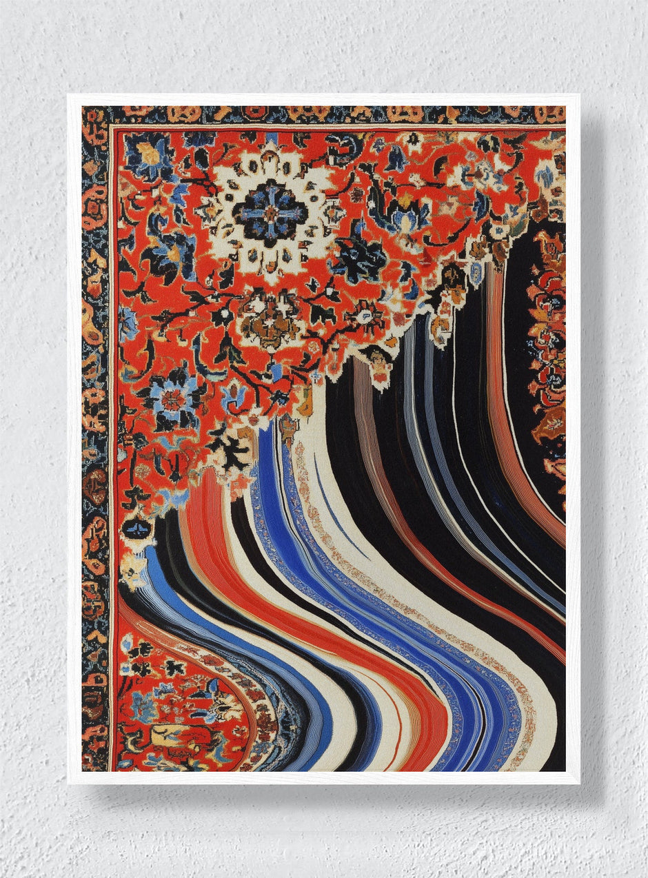 MOSAIC IN MOTION - White Frame