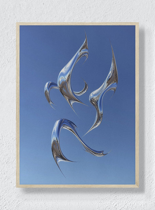 ETHEREAL WINGS - Natural Frame