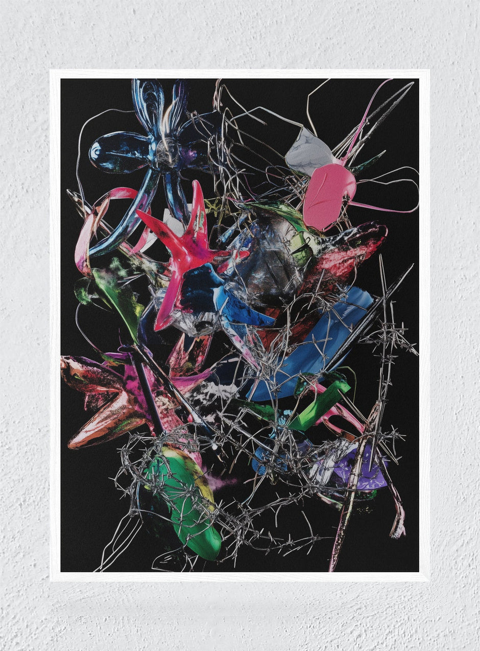 WIRED DREAMS - White Frame