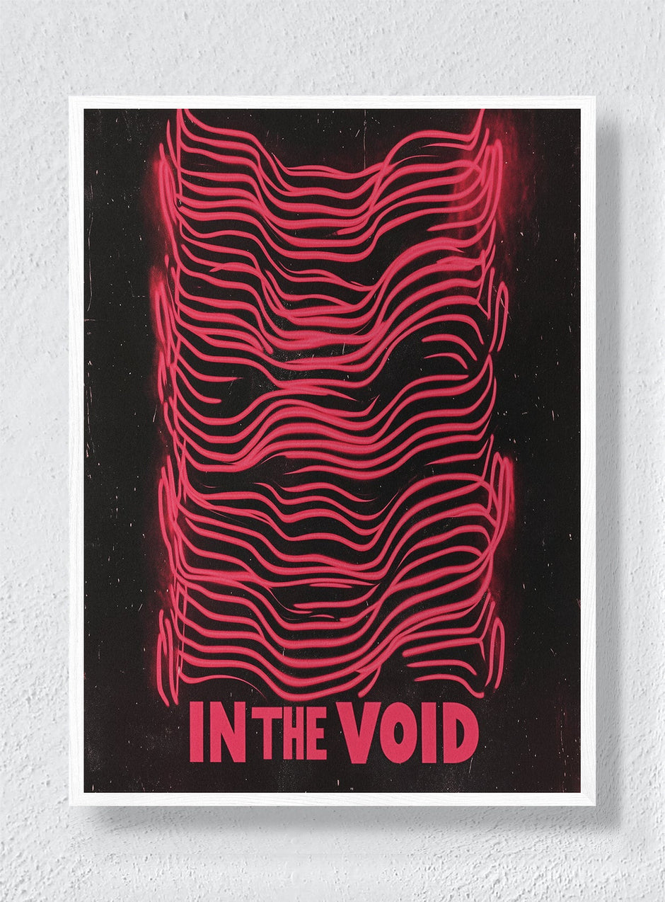 IN THE VOID - White Frame