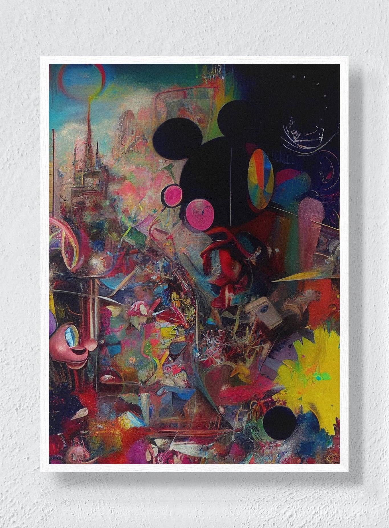 DREAM CITY - White Frame