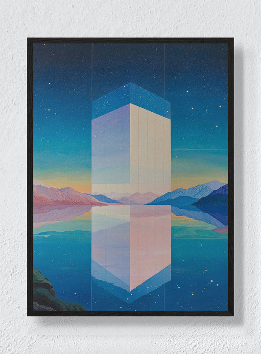 PORTAL TO SERENITY - Black Frame