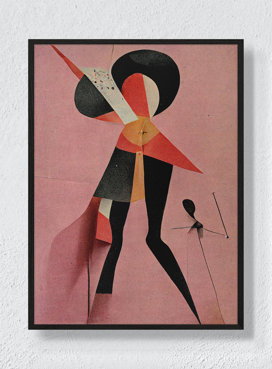FIGURES IN FLUX - Black Frame