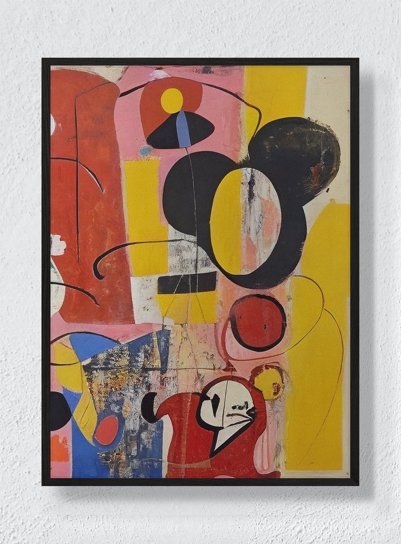 ABSTRACT FANTASIA - Black Frame