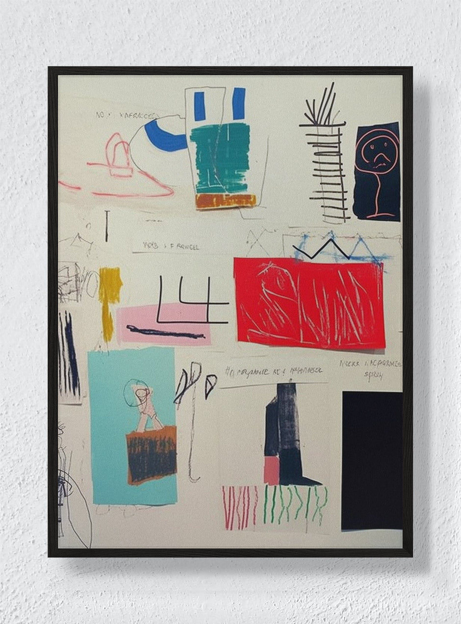 PIECES OF PLAY - Black Frame