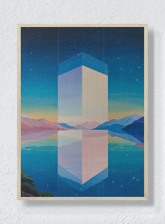 PORTAL TO SERENITY - Natural Frame
