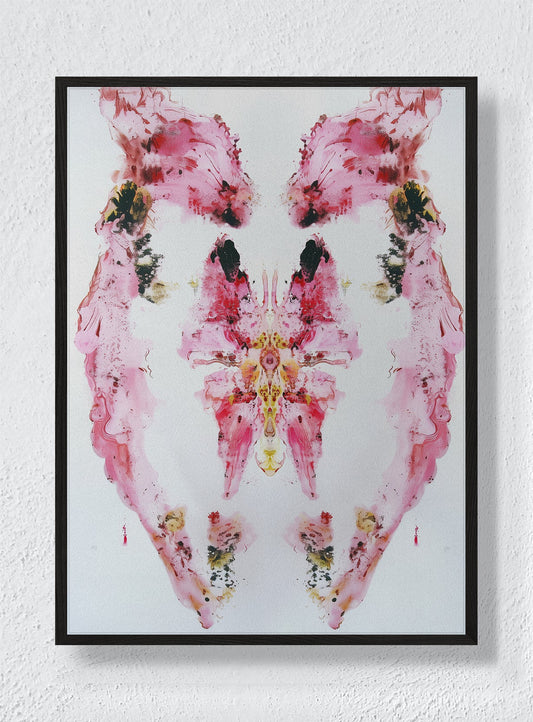RORSCHACH’S BUTTERFLY - Black Frame