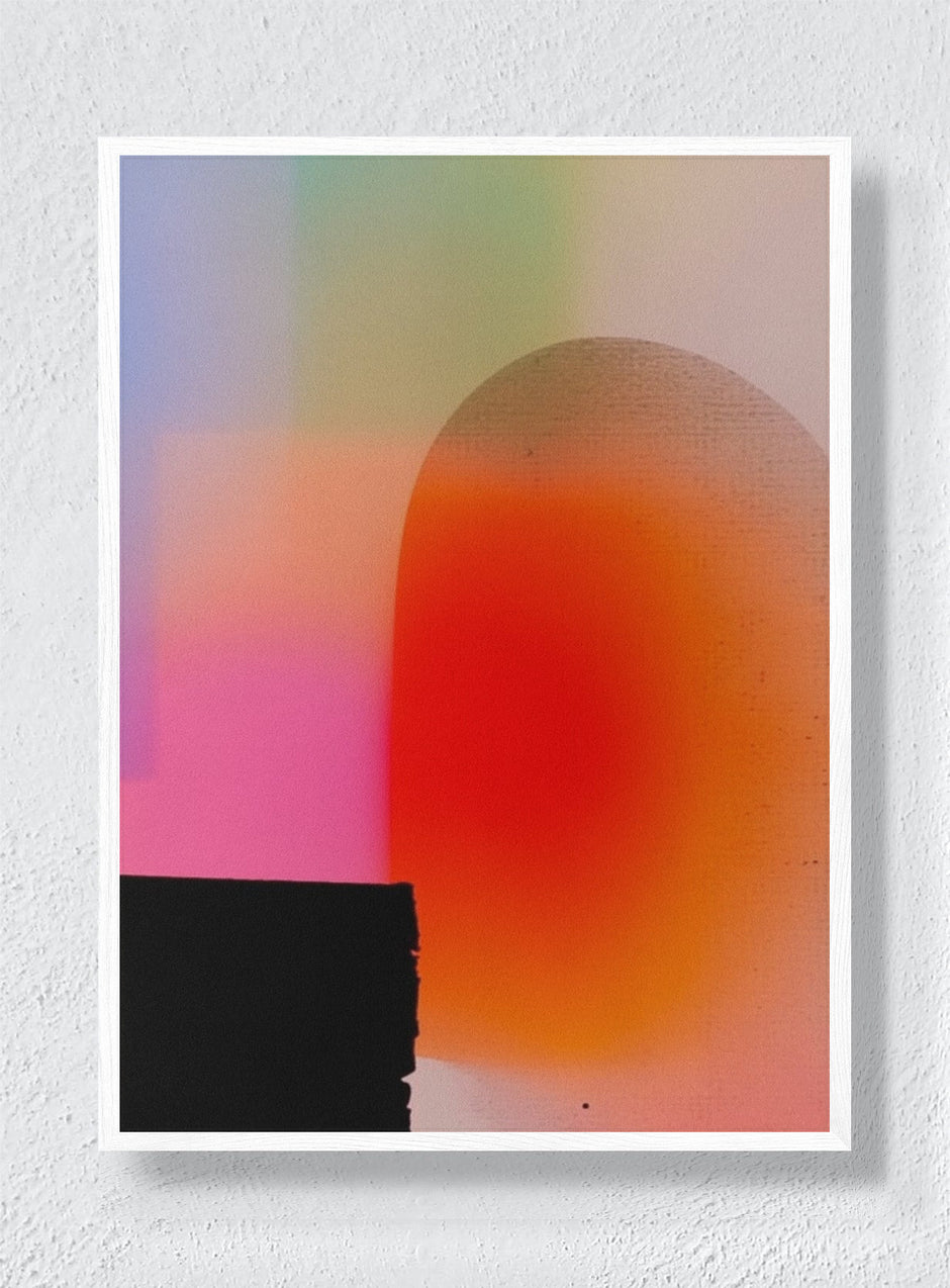 THE GLOW WITHIN - White Frame