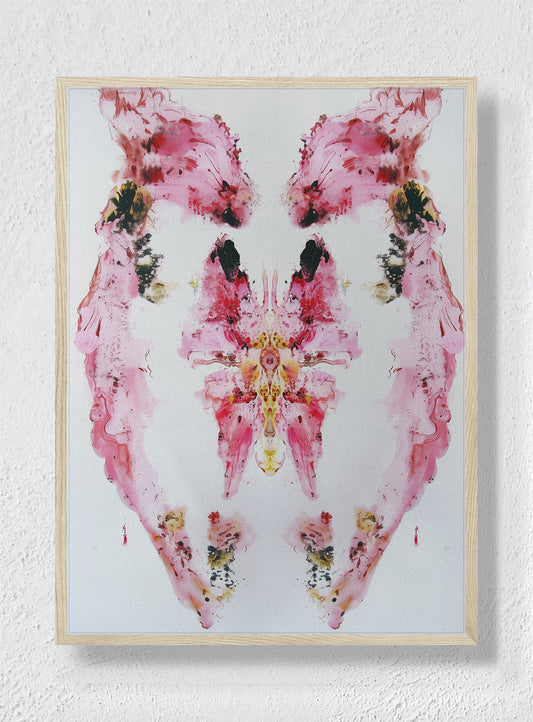 RORSCHACH’S BUTTERFLY - Natural Frame