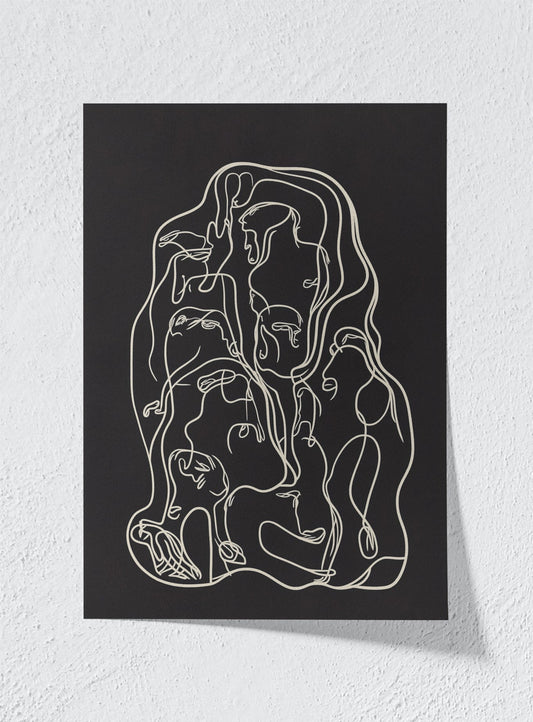THREADS OF HUMANITY - Unframed