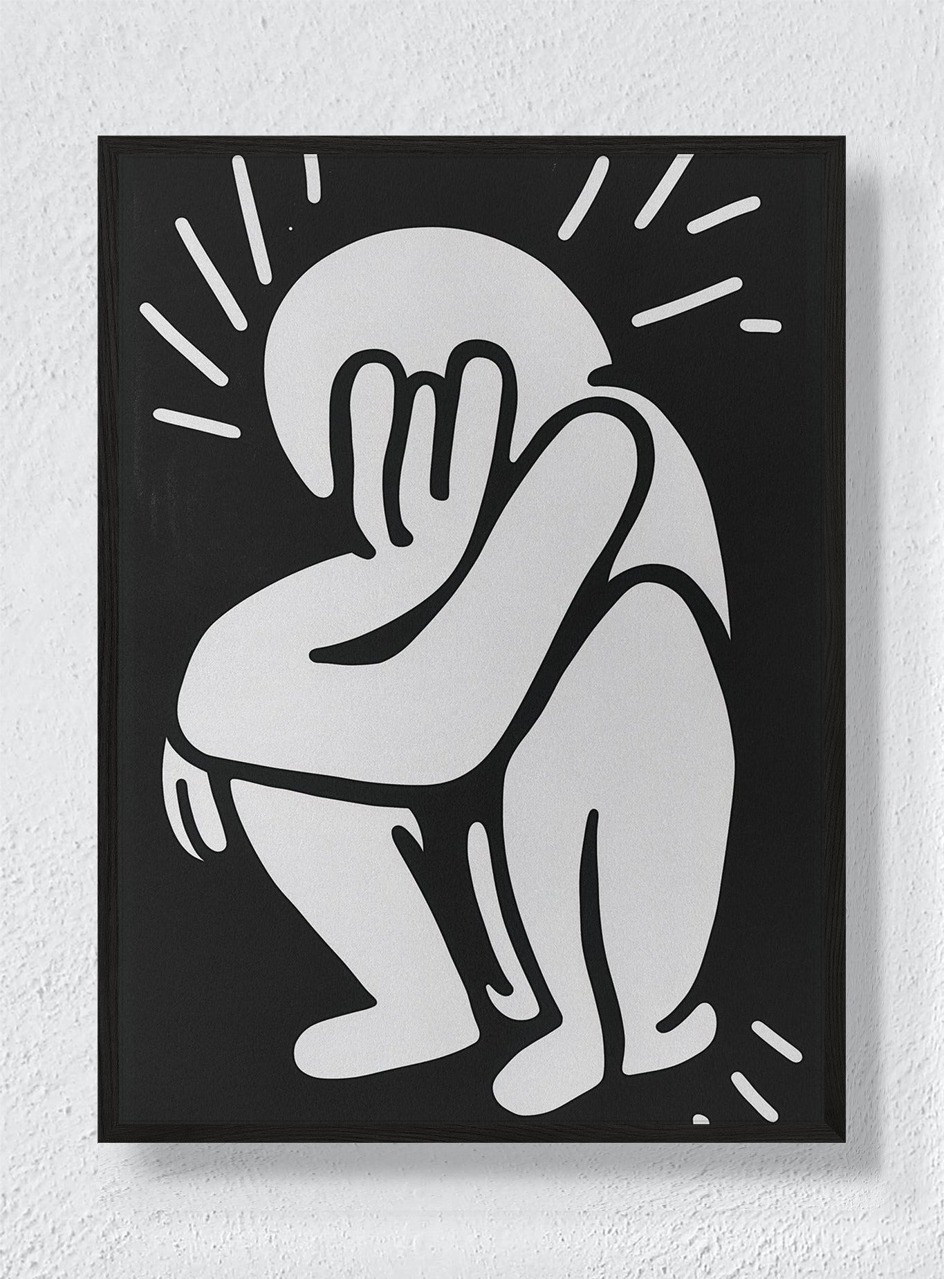 THE INNER SPARK - Black Frame